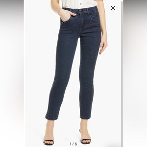 Wit & Wisdom Women’s Side Stripe High Waist Straight Leg Jeans Size 16